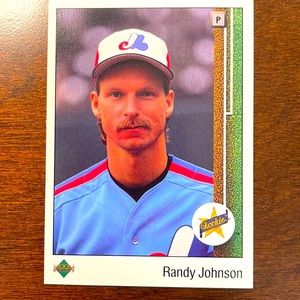 Randy Johnson Rookie Baseball Card 🇺🇸40